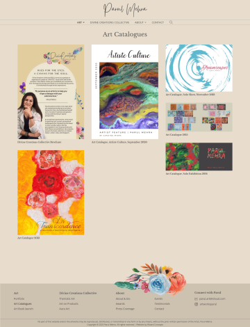 Art Catalogues -  Parul Mehra