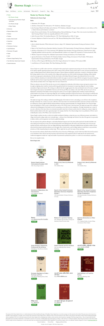 Books by Charan Singh - Charan Singh Archive