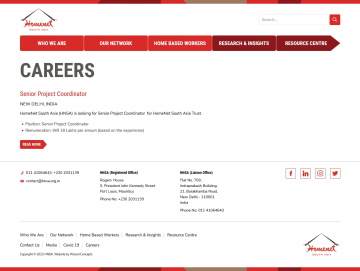 Careers *- Homenet South Asia 2023