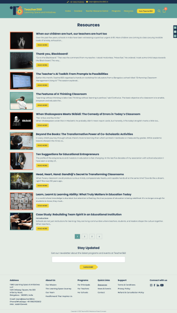 Resources - Teacher360 Learning Spaces