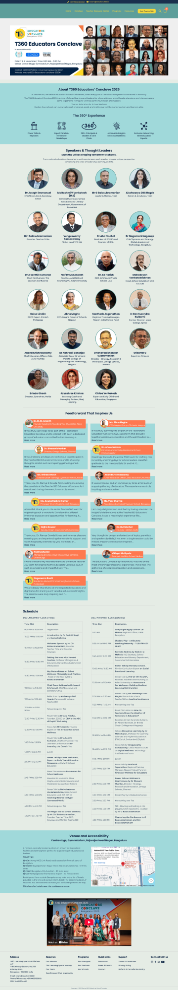 T360 Educators’ Conclave 2025 - Teacher360 Learning Spaces